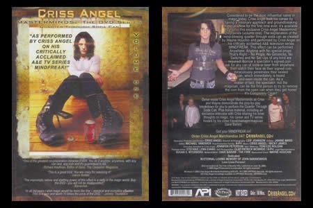 Criss Angel, Masterminds, The Dvd Series, Volume 1