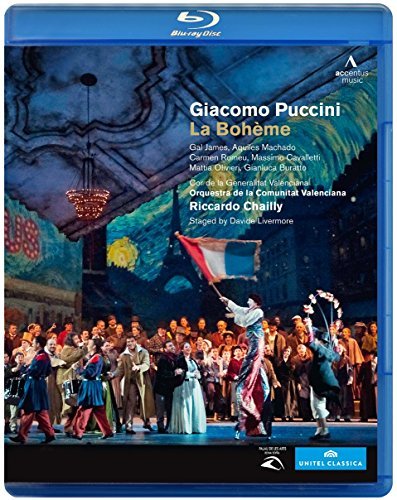 Giacomo Puccini Puccini La Boheme Blu Ray Chailly Livermore James Machad 