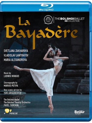Ludwig Minkus/La Bayadere@Blu-Ray@Zakharova/Lantratov/Alexandrov