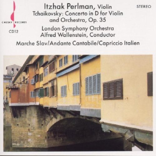 P.I. Tchaikovsky Concerto In D For Violin A Perlman*itzhak (pno) Wallenstein London So 