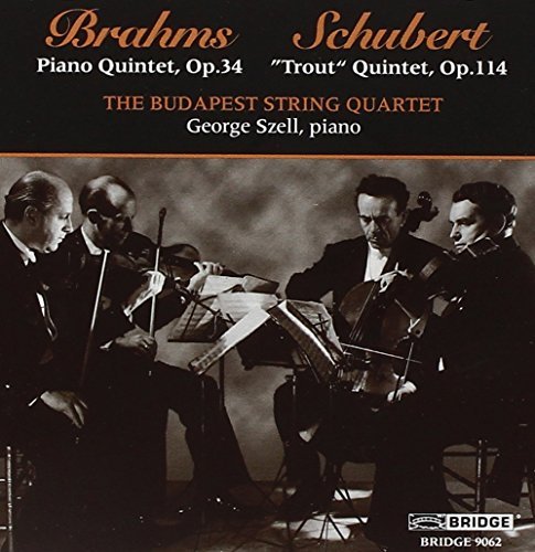 Brahms/Schubert/Piano Quintets@Szell*george (Pno)@Budapest Str Qt