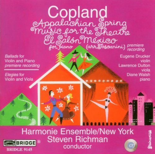 Aaron Copland/Rarities & Masterpieces@Drucker/Dutton/Walsh@Richman/Harmonie Ens