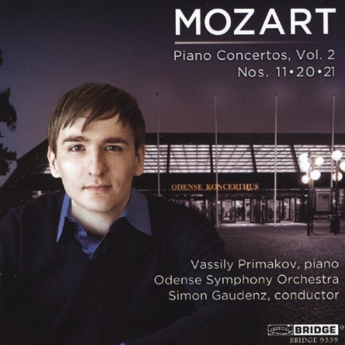Wolfgang Amadeus Mozart/Mozart Piano Concertos Vol. 2@Primakov (Pno)@Gaudenz/Odense So