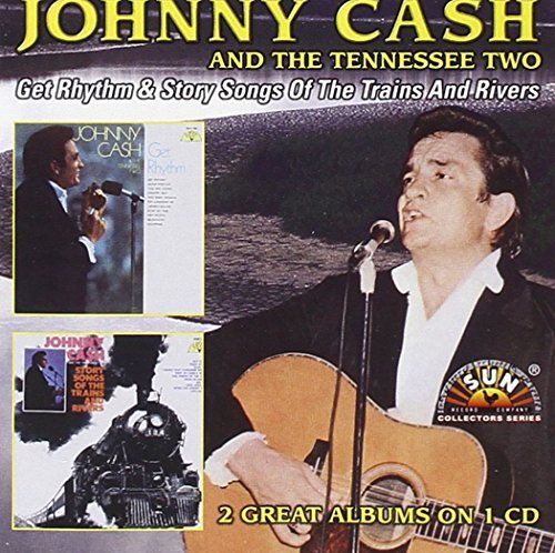 Johnny Cash/Get Rhythm/Story Songs Of Trai@2-On-1