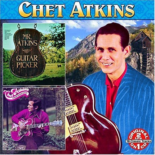 Chet Atkins Guitar Picker Finger Pickin' G 2 On 1 