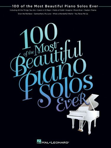 Hal Leonard Corp 100 Of The Most Beautiful Piano Solos Ever 