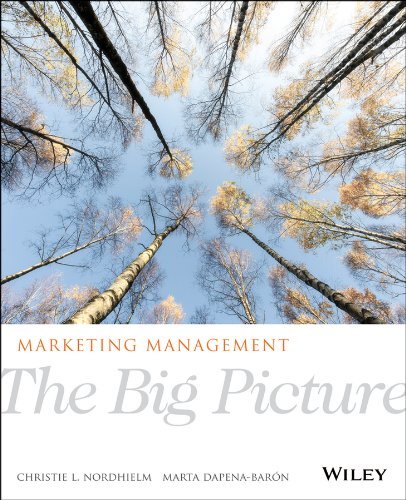 Christie L. Nordhielm Marketing Management The Big Picture 