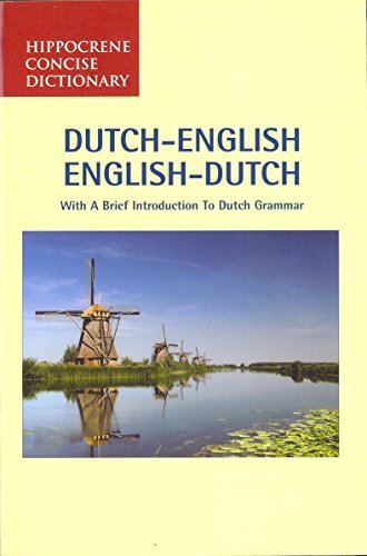 Editors Of Hippocrene Books/Dutch-English/English-Dutch Concise Dictionary