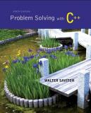 Walter Savitch Problem Solving With C++ 0009 Edition; 