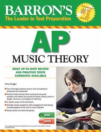 Nancy Scoggin Barron's Ap Music Theory [with CD (audio)] 0002 Edition; 