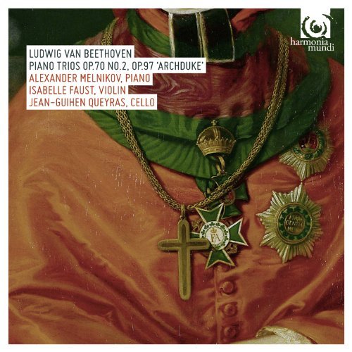 Beethoven / Faust / Queyras //Piano Trios Op.70 2 & Op.97@Faust (Vln)/Queyras (Cel)/Meln