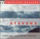 H. Stevens/Sym Dances/Son Vc/Sym 1@Greenhouse (Vc)/Pressler (Pno)@Various/Various