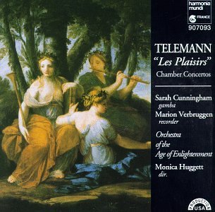 G.P. Telemann/Chamber Concertos 3@Verbruggen/Cunningham@Huggett/Age Of Enlightenment O
