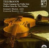 G.P. Telemann 12 Fantasias For Violin. Gulli Manze (vn) Balding (vn) 