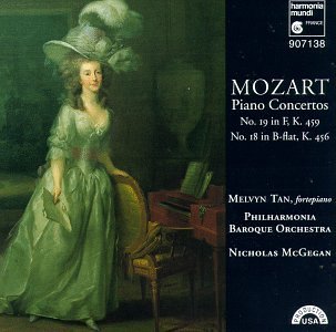 W.A. Mozart/Ct Pno 18/19@Tan*melvyn (Pno)@Mcgegan/Phil Baroque Orch