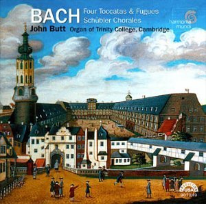 J.S. Bach Toccatas & Fugues (4) Schubler Butt*john (org) 