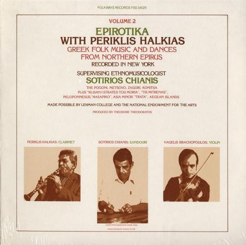 Periklis Halkias/Vol. 2-Epirotika With Periklis@Cd-R