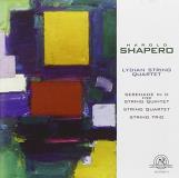 Harold Shapero Chamber Music Barker*edwin (db) Lydian Str Qt 