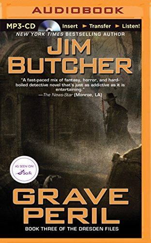 Jim Butcher Grave Peril Mp3 CD 