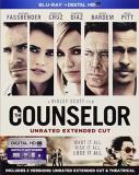 Counselor Fassbender Cruz Diaz Pitt Bardem Blu Ray R 