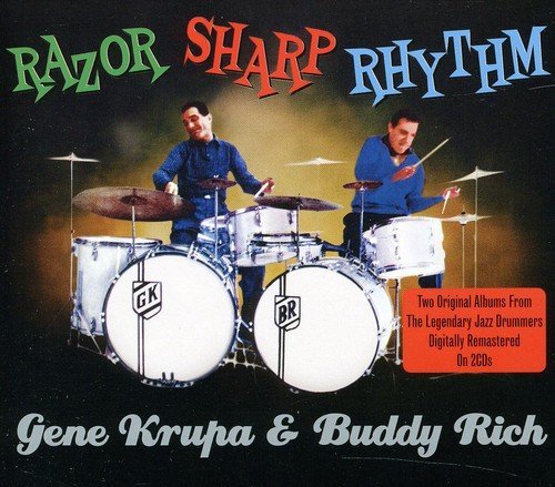 Gene Krupa & Buddy Rich/Razor Sharp Rhythm@Import-Gbr@2 Cd