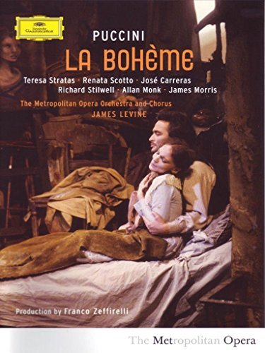 Giacomo Puccini La Boheme Stratas Carreras Levine Met Op 