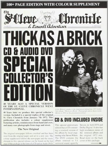 Jethro Tull/Thick As A Brick: 40th Anniver@Cd/Dvd/Casebound