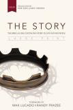Nkjv The Story Large Print Hardcover The Bible As One Continuing Story Of God And His Large Print 