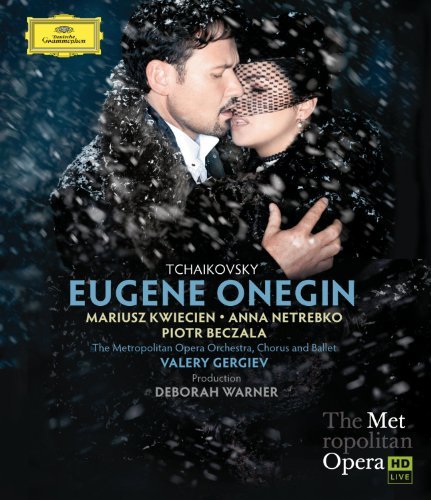 Pyotr Ilyich Tchaikovsky Eugene Onegin Blu Ray Netrebko Beczala Ger 