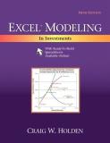 Craig Holden Excel Modeling In Investments 0005 Edition;revised 