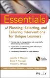Jennifer T. Mascolo Essentials Of Planning Selecting And Tailoring I 