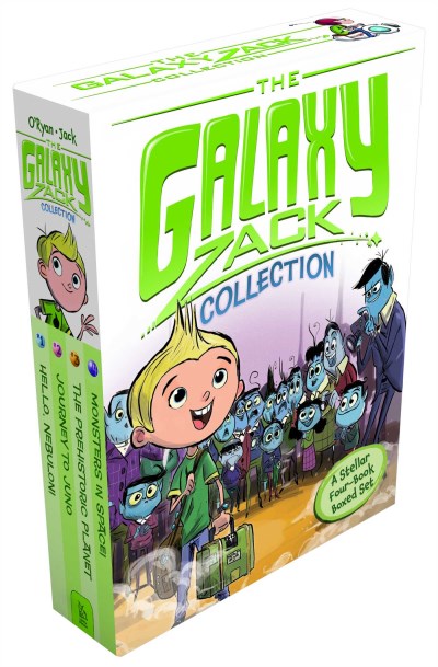 Ray O'ryan The Galaxy Zack Collection A Stellar Four Book Boxed Set Hello Nebulon!; J 