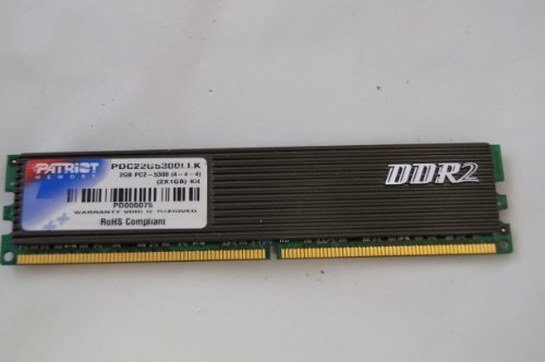Patriot 2gb Ddr2 667 Sdram Desktop Memory Pdc22g53 Ws 