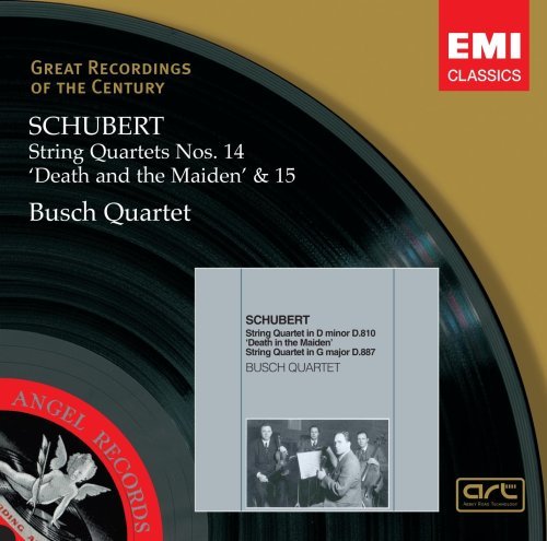Busch Quartet Schubert String Qts. 14 & 15 Busch Qrt 