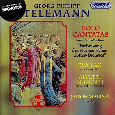 Georg Philipp Telemann/Solo Cantatas@Janos Malina/Affetti Musicali