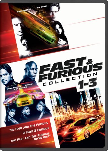 Fast & The Furious 1 3 Collection DVD Pg13 Ws 