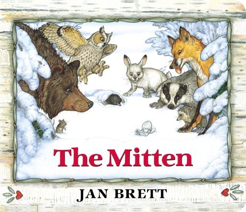 Jan Brett/The Mitten@Oversized Board Book@Oversized Board