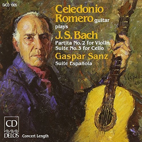 Johann Sebastian Bach/Partita 2 Vn/Ste 3 Vc/Ste Es@Romero*celedonio (Gtr)