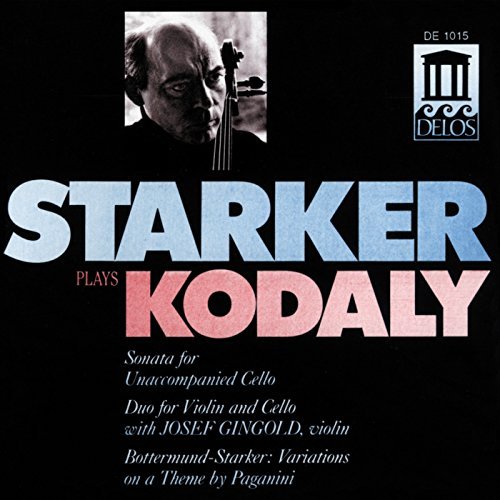 Z. Kodaly Son Vc Duo Vn Vc Starker (vc) Gingold (vn) 
