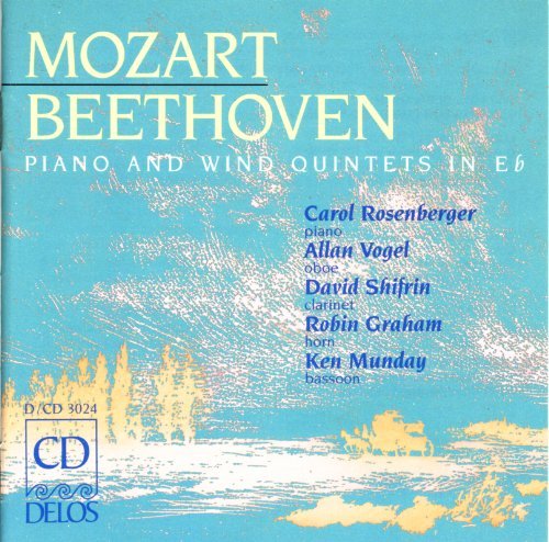Mozart/Beethoven/Qnt Pno & Winds (2)@Rosenberger/Vogels/Shifrin/&