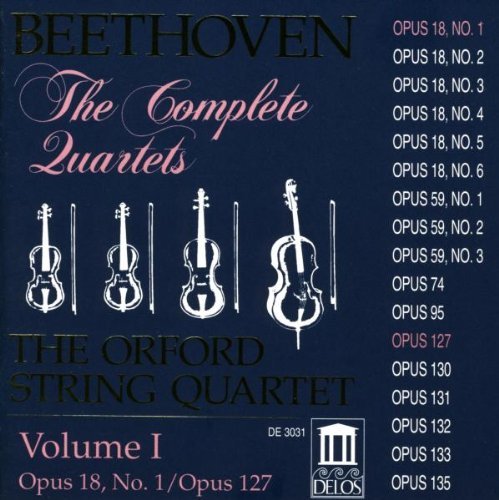 Ludwig Van Beethoven/Vol. 1-Qt Str 1/12@Orford Str Qt