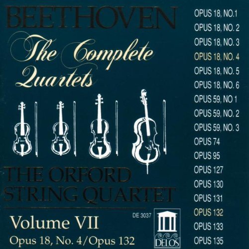 Ludwig Van Beethoven/Vol. 7-Qt Str@Orford Str Qt
