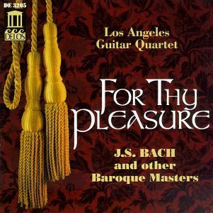 Los Angeles Guitar Quartet/For Thy Pleasure@Los Angeles Gtr Qt
