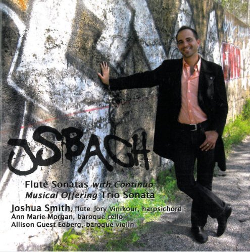 Johann Sebastian Bach Sonatas For Flute & Continuo M Smith Vinikour Morgan Edberg 