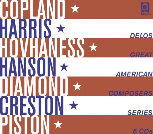 Earl Jones/Rosenberger/Schwarz/Delos Great American Composers@Earl Jones/Rosenberger/Schwarz@Seattle Symphony/New York Cham