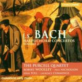 J.S. Bach Con Hpd (4) Woolley Nicholson Cummings Purcell Qt 
