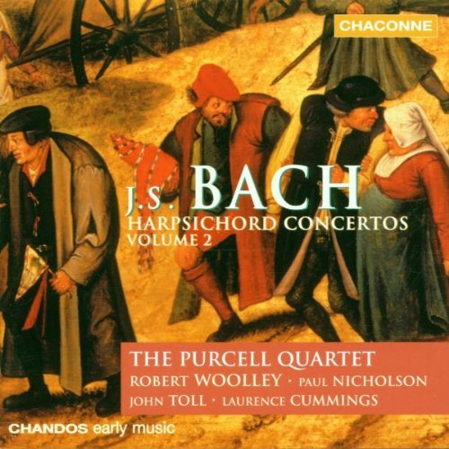 J.S. Bach Con Hpd (4) Woolley Nicholson Cummings Purcell Qt 