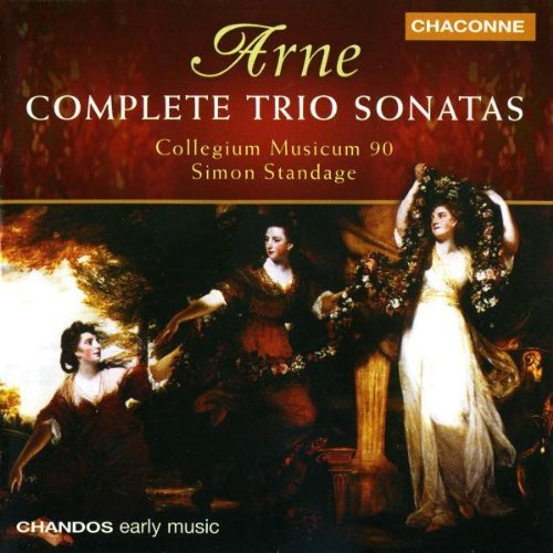 T. Arne Trio Sonatas Standage Collegium Musicum 90 