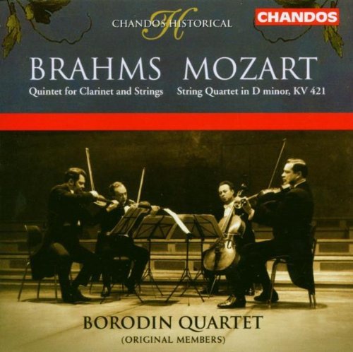 Brahms Mozart Qnt Cl Strs (bm) Op. 115 Qt St Borodin Qt 