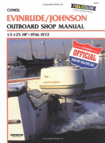 Penton Clymer Evinrude Johnson Outboard Shop Manual 1.5 1 Maintenance Troubleshooting Repair 0002 Edition;revised 